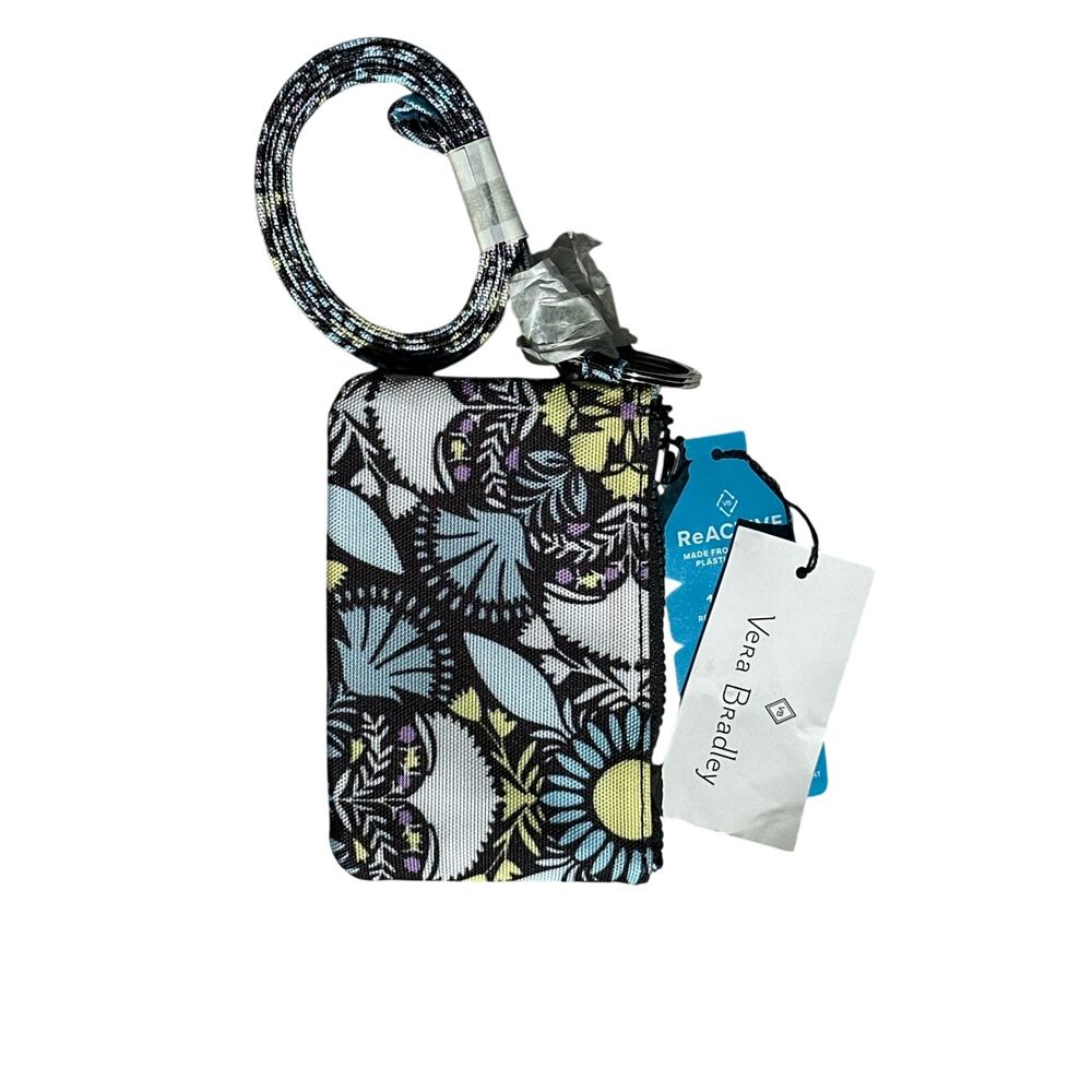 Vera Bradley ReActive Zip ID Lanyard Coin Purse New With Tags